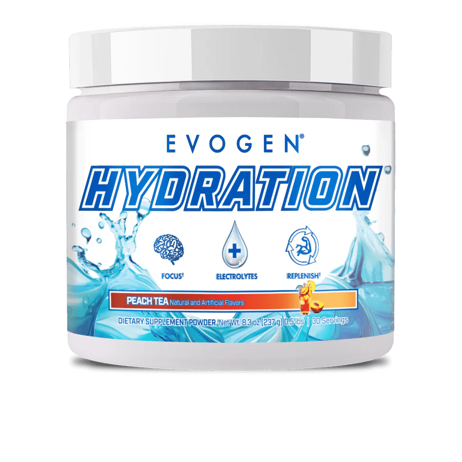 EVOGEN Hydration Full Spectrum Electrolyte Powder - Peach Tea - MRM - BODY