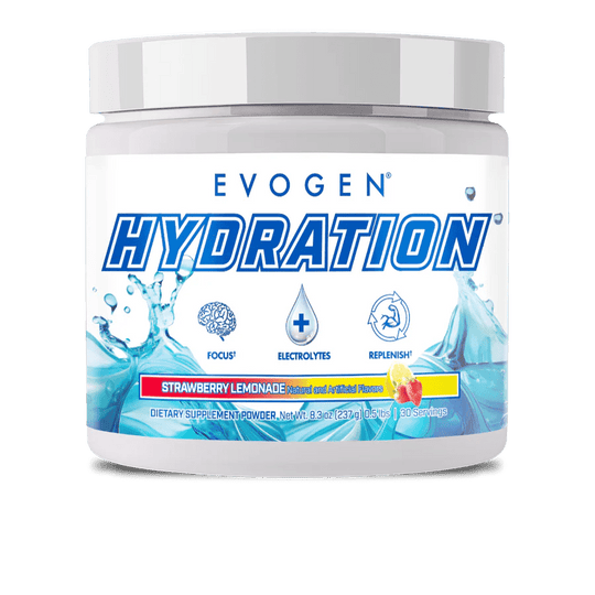 EVOGEN Hydration Full Spectrum Electrolyte Powder - Strawberry Lemonade - MRM - BODY