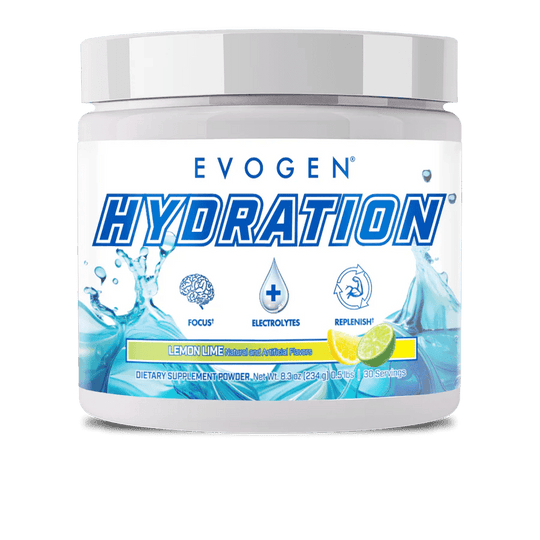 EVOGEN Hydration Full Spectrum Electrolyte Powder - Lemon Lime - MRM - BODY