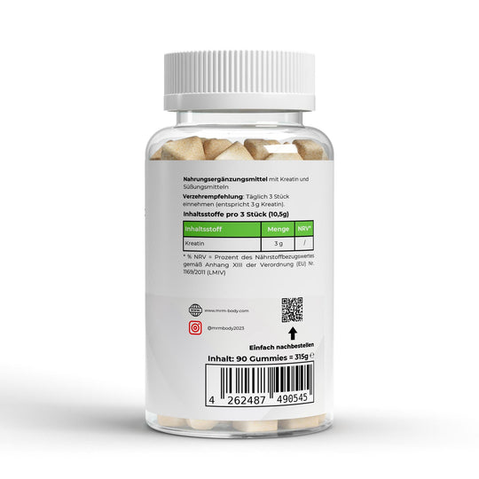Kreatin Gummies - 90 Stk. - MRM - BODY