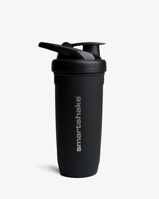 SmartShake - Reforce Stainless Steel Shaker 900 ml - Black - MRM - BODY