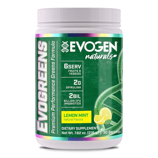 EVOGEN Evogreens Naturals - Lemon Mint ( 30 Portionen) - MRM - BODY
