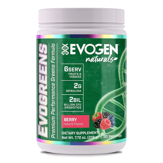 EVOGEN Evogreens Naturals - Berry ( 30 Portionen ) - MRM - BODY