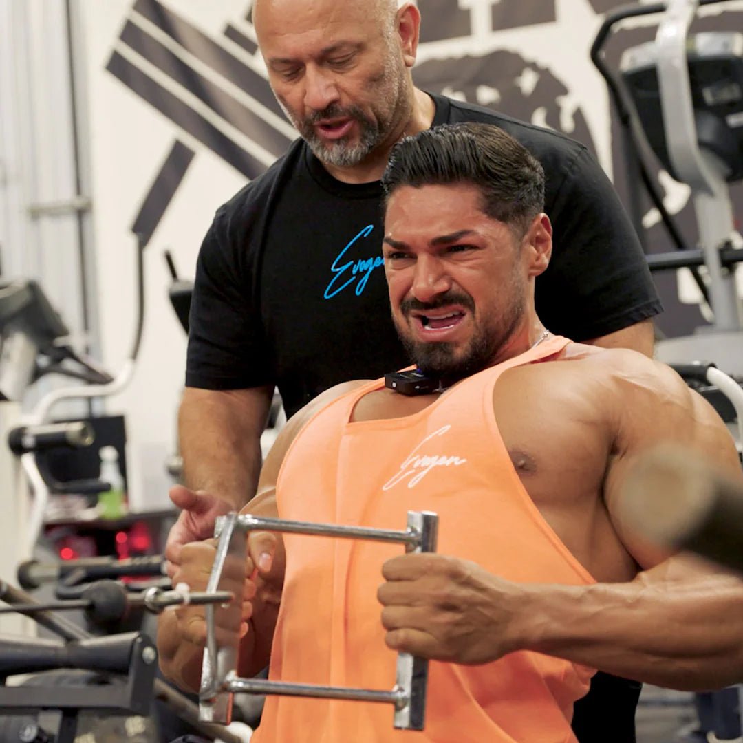 Andrei Deiu and Hany Rambod Crush FST-7 Back - MRM-BODY