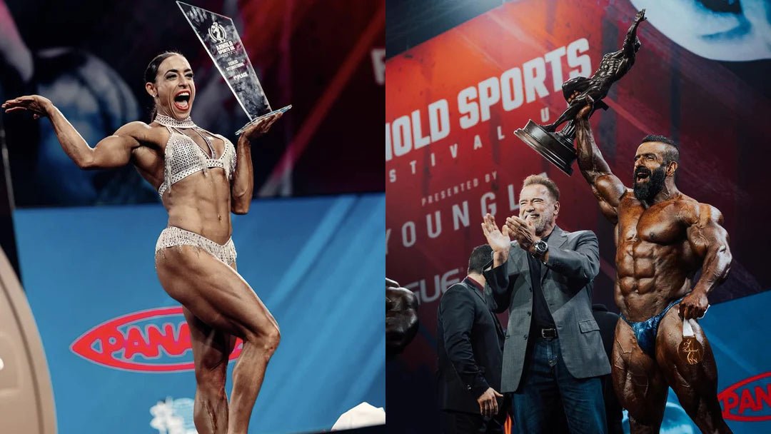 Hadi Choopan & Jaclyn Baker holen sich die Arnold Classic UK-Titel