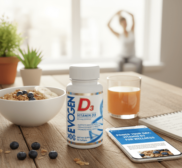 Vitamin D3 im Winter & Alltag – Bedeutung, Einnahme & Tipps - MRM-BODY