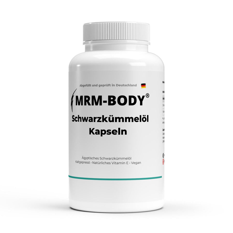 Ägyptisches Schwarzkümmelöl Kapseln Vegan - MRM - BODY
