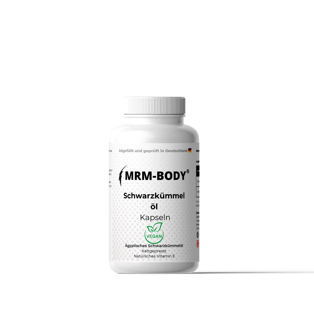 Ägyptisches Schwarzkümmelöl Kapseln Vegan - MRM - BODY