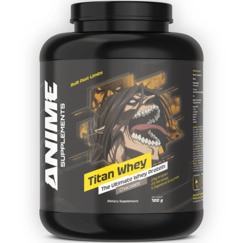 Anime Supplements Titan Whey Protein - Chocolate - MRM-BODY