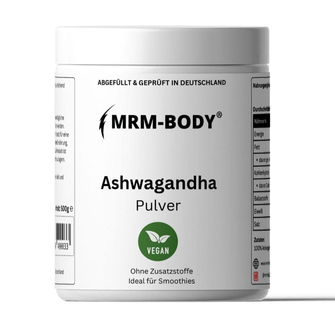 Ashwagandha Pulver - 500g - MRM - BODY