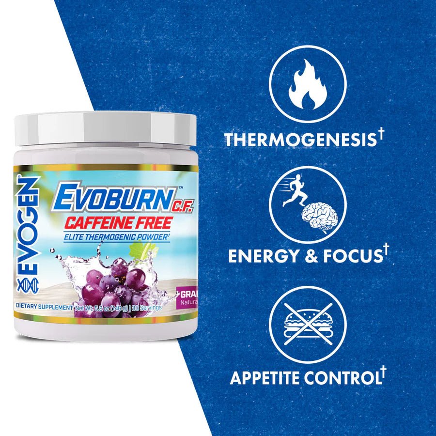 Evoburn Elite Thermogenic Powder - Caffeine Free - MRM - BODY