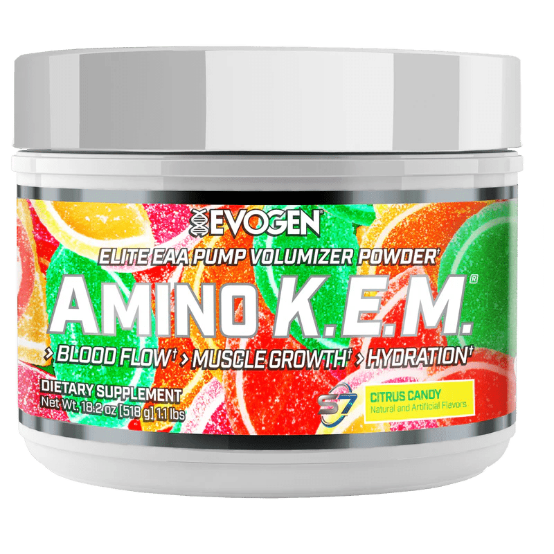 EVOGEN AMINO K.E.M. - EAA - Citrus Candy - MRM - BODY