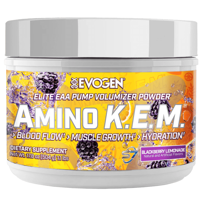 EVOGEN AMINO K.E.M. - EAA - Blackberry Lemonade - MRM - BODY