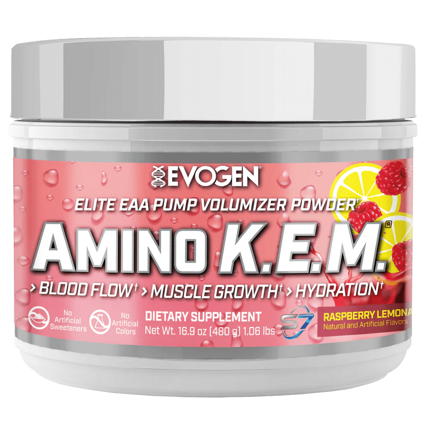 EVOGEN AMINO K.E.M. - EAA - Naturally Sweetened - MRM - BODY