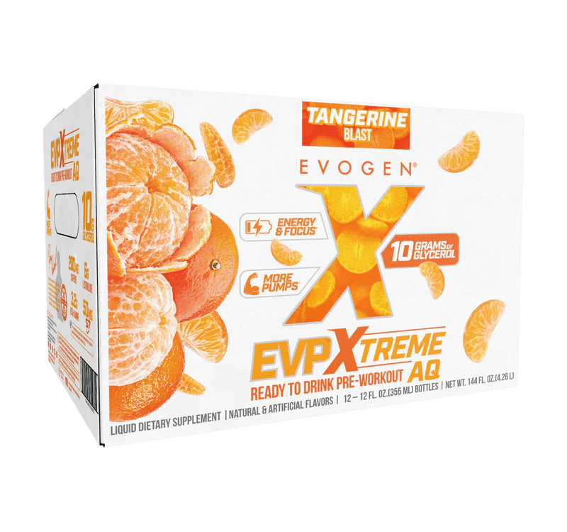 EVOGEN EVP Xtreme AQ RTD ( EU VERSION ) - 12x355ml - Tangerine Blast - MRM - BODY