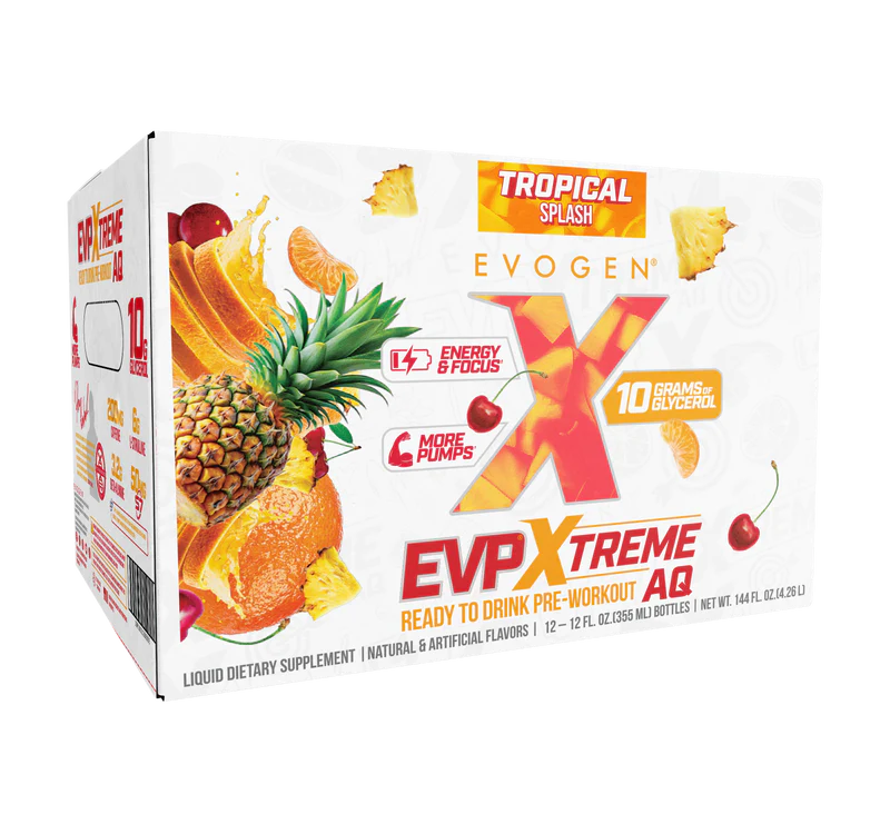EVOGEN EVP Xtreme AQ RTD ( EU VERSION ) - 12x355ml - Tropical Splash - MRM - BODY