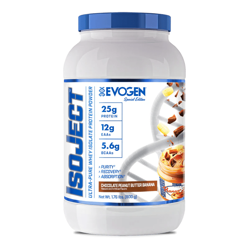 EVOGEN ISOJECT ca. 1 KG - Chocolate Peanut Butter Banana - MRM - BODY