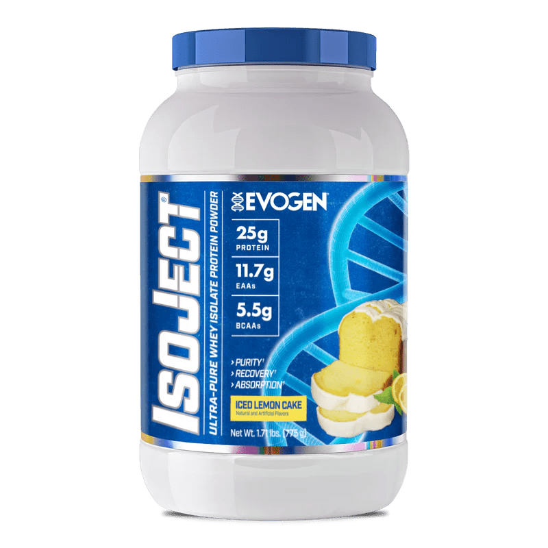 EVOGEN ISOJECT ca. 1 KG - Iced Lemon Cake - MRM - BODY