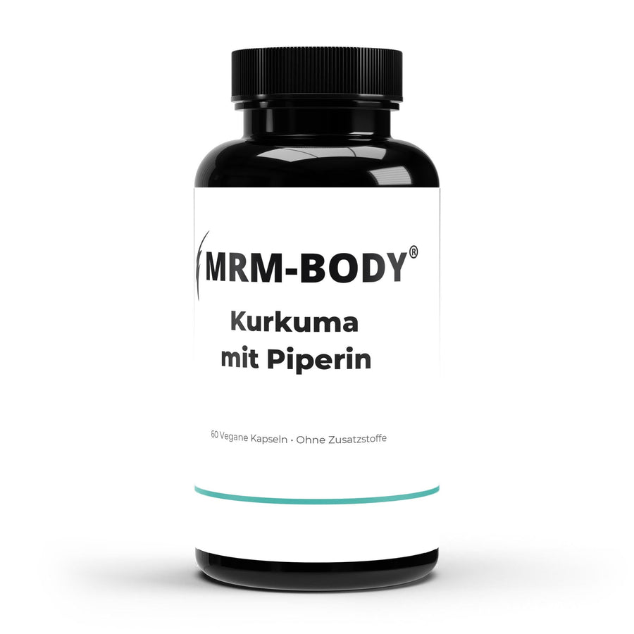 Kurkuma + Piperin - 60 Kapseln - MRM - BODY