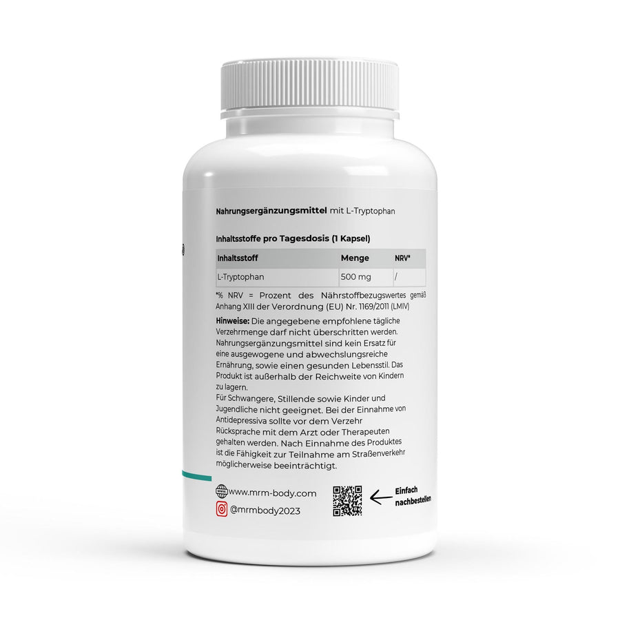 L - Tryptophan - 90 Kapseln - MRM - BODY