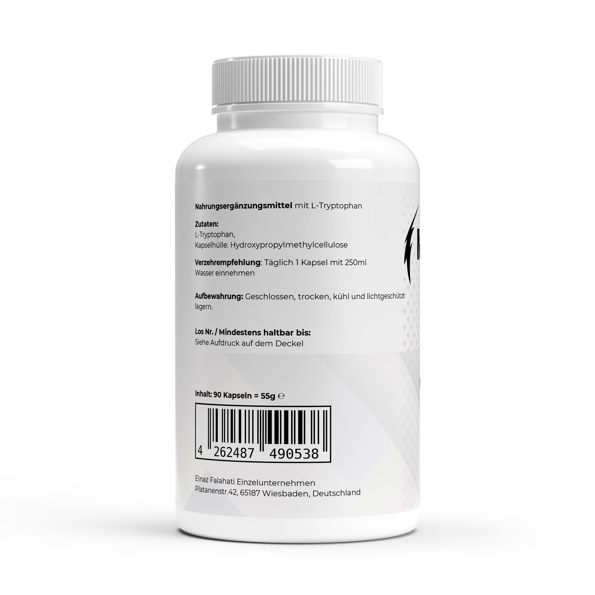 L - Tryptophan - 90 Kapseln - MRM - BODY