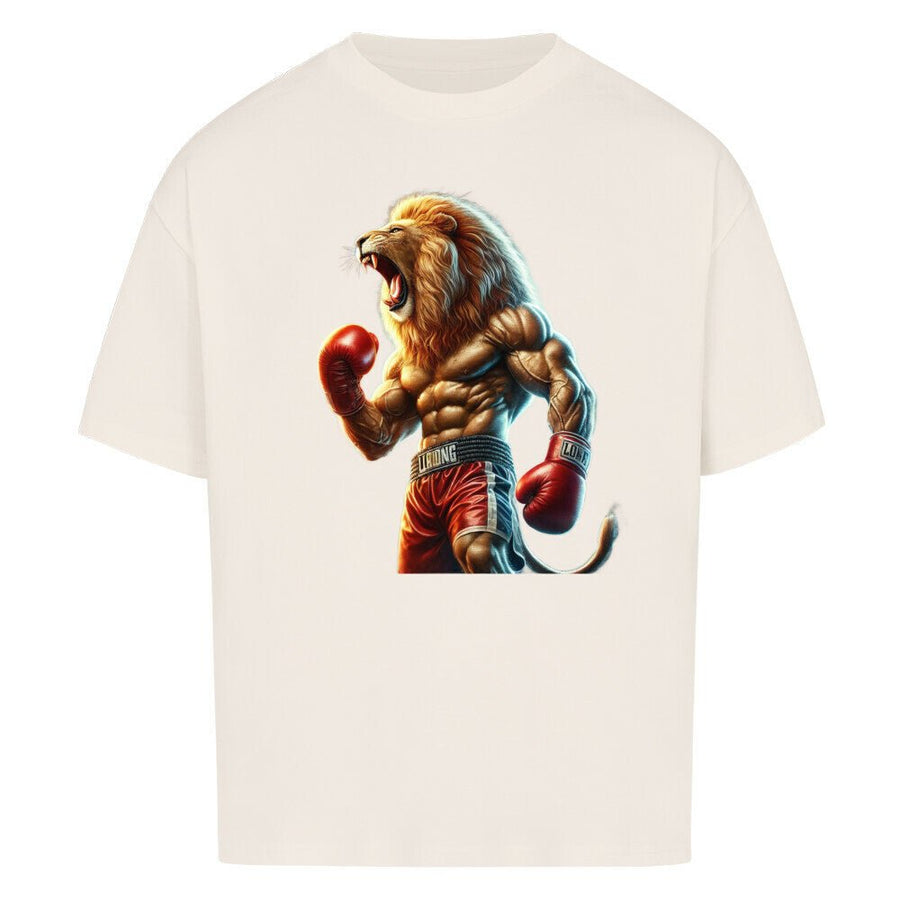MRM-BODY Boxing Lion Oversized Shirt