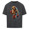 MRM-BODY Boxing Lion Oversized Shirt