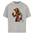 MRM-BODY Boxing Lion Oversized Shirt