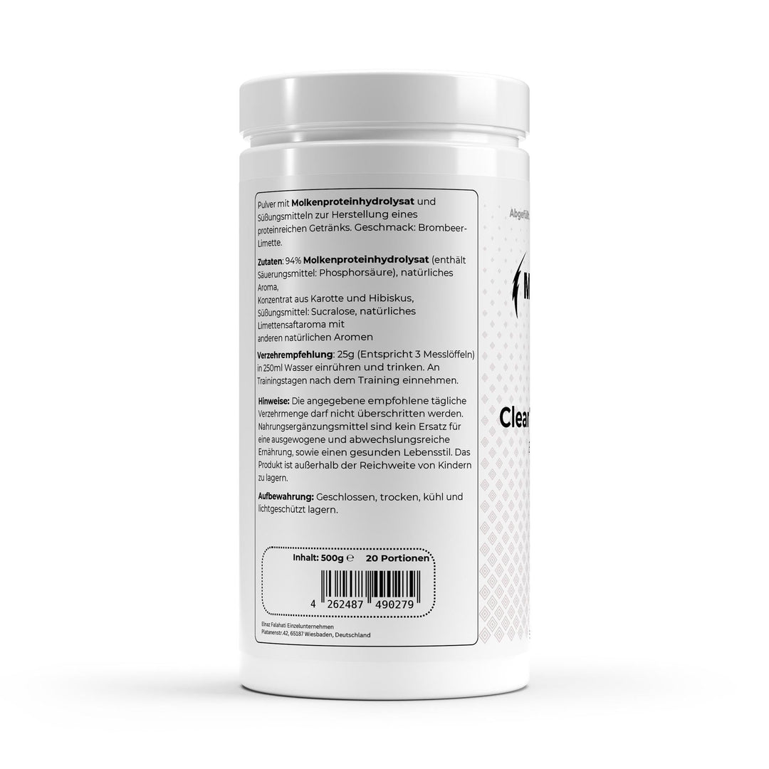 MRM - BODY Clear Whey Blackberry - Lime - 500g - MRM - BODY
