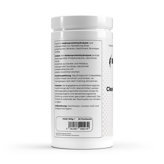 MRM - BODY Clear Whey Blackberry - Lime - 500g - MRM - BODY
