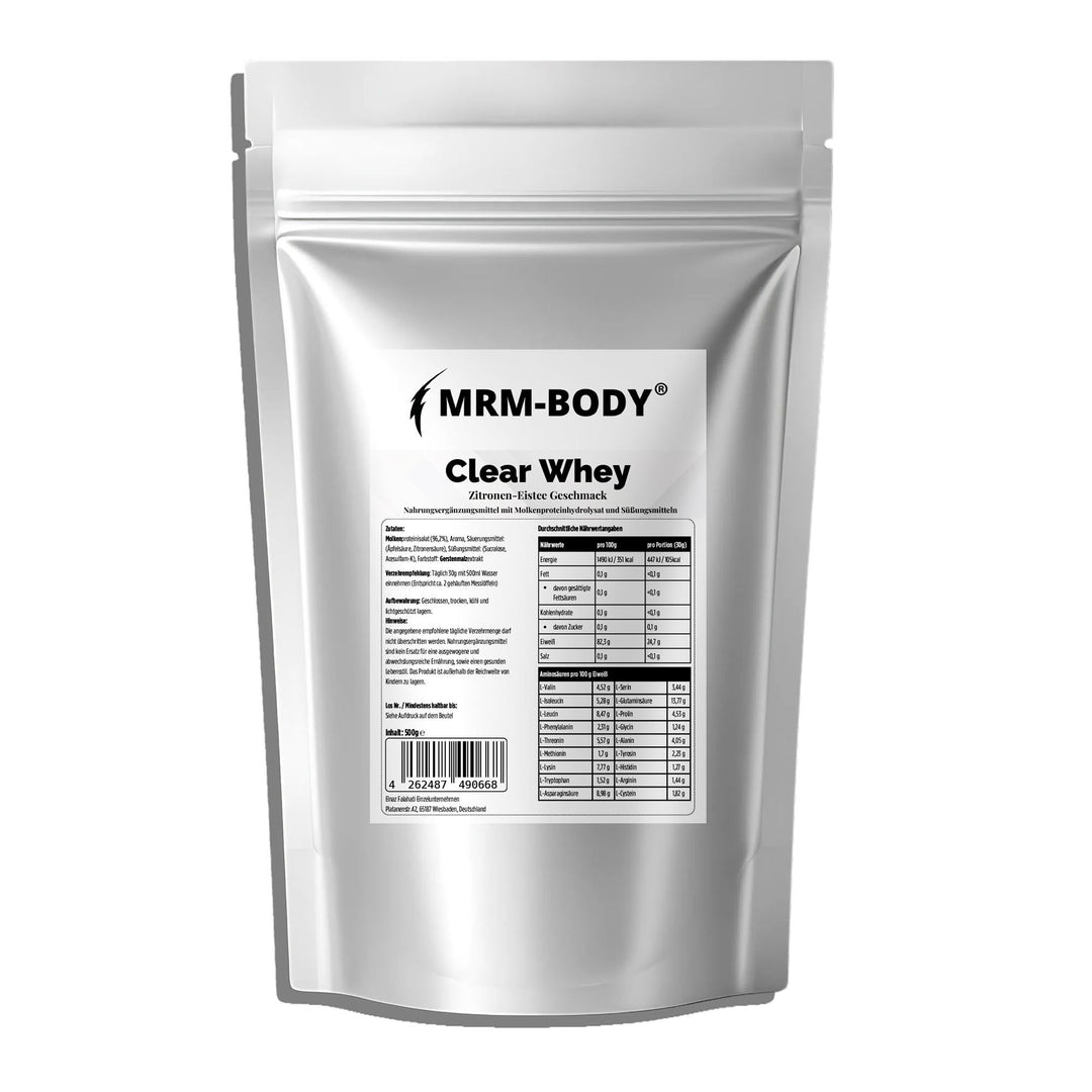 MRM - BODY Clear Whey Ice Tea Citron - 500 g - MRM - BODY
