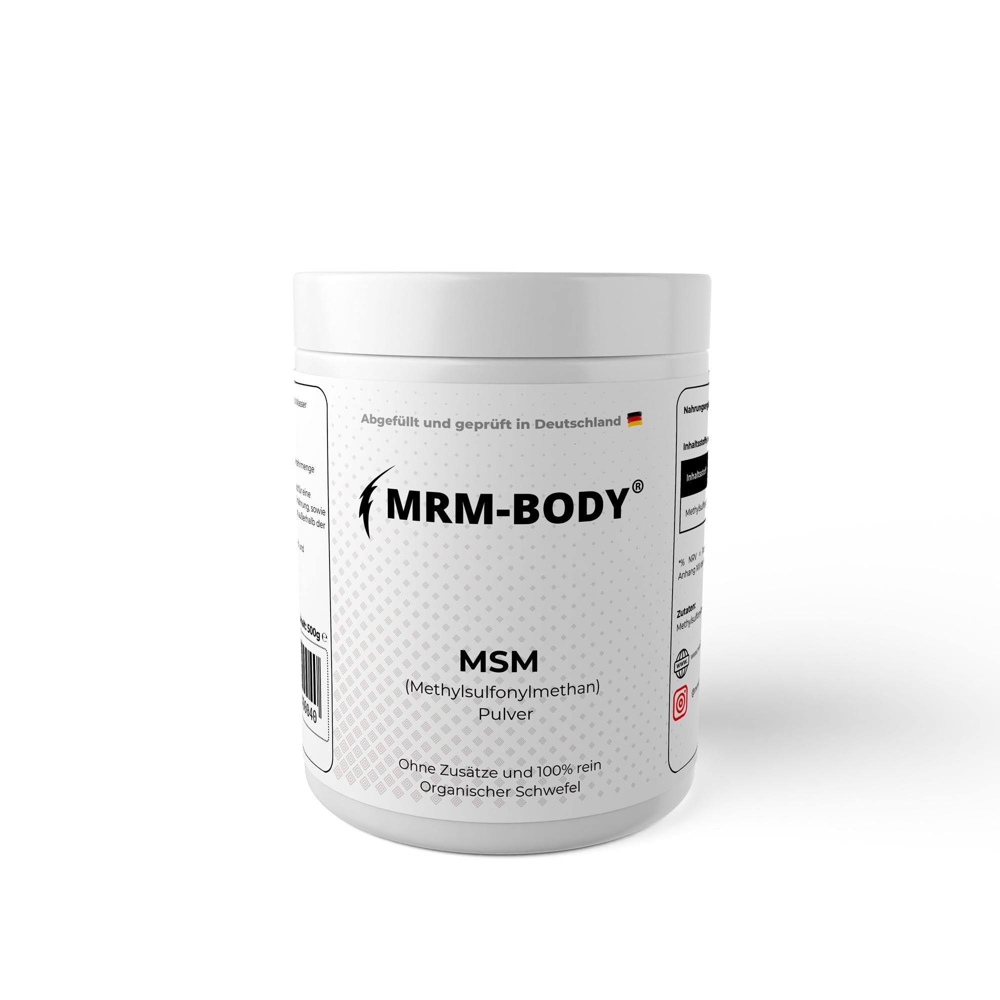 MSM - 500g - MRM - BODY