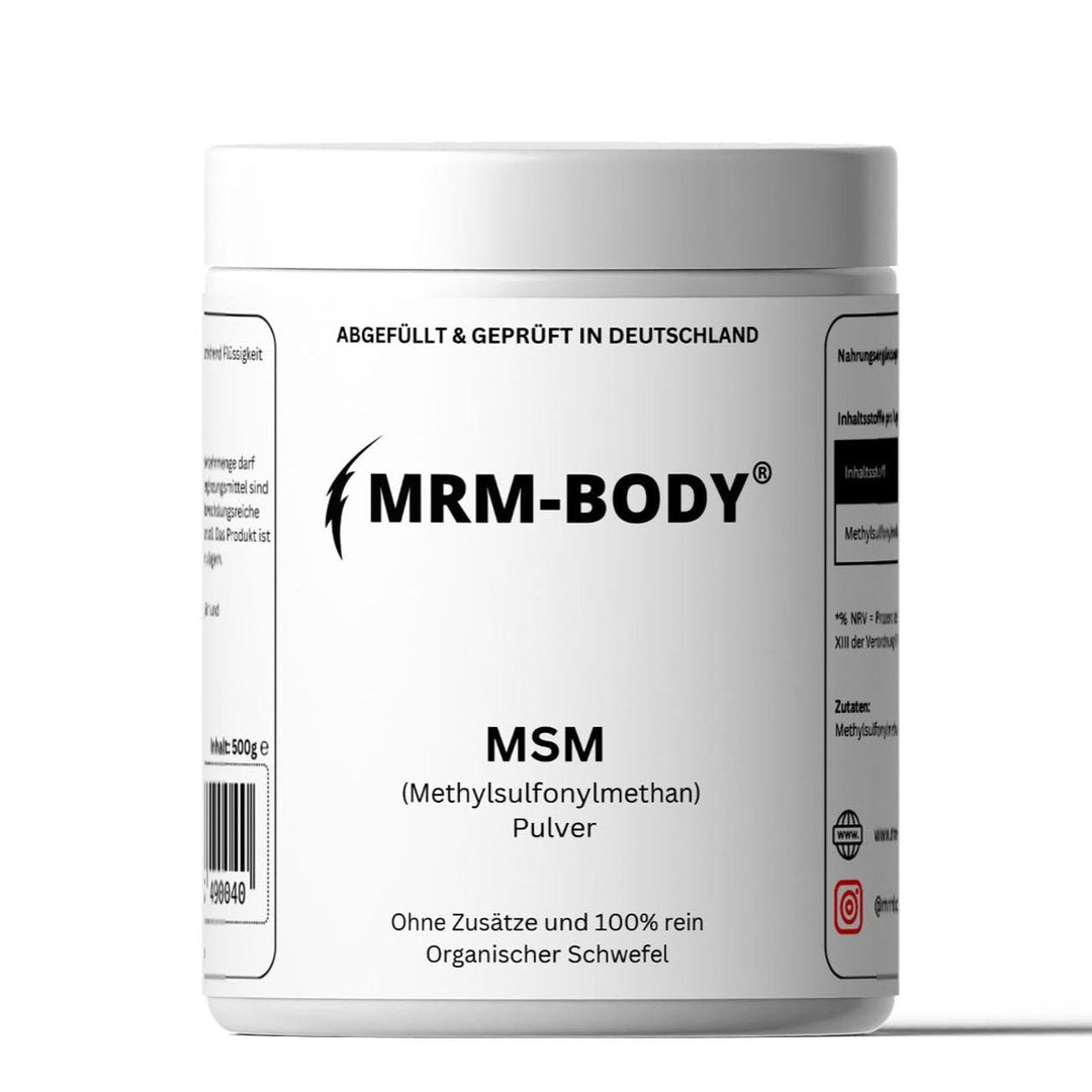 MSM Pulver - 500g - MRM - BODY