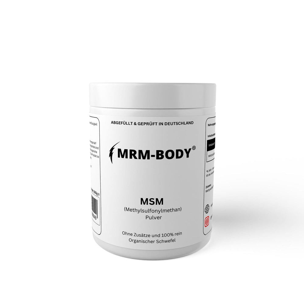 MSM Pulver - 500g - MRM - BODY