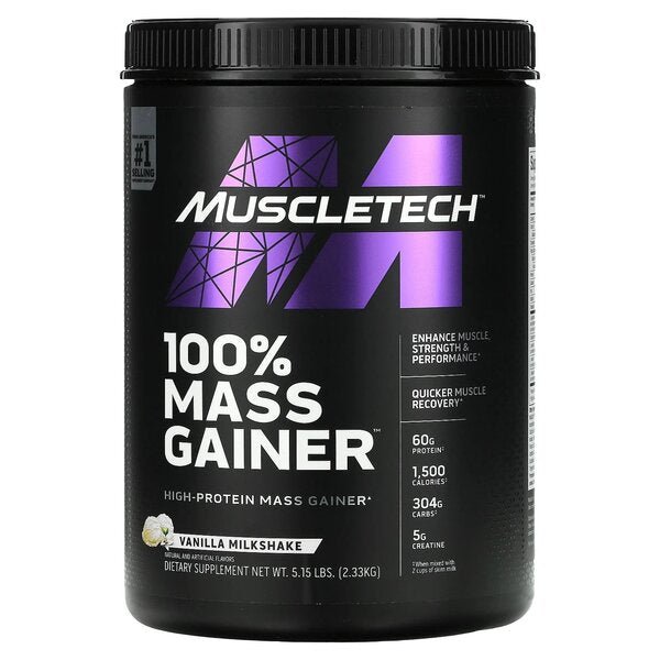 Muscletech 100% Mass Gainer - MRM-BODY