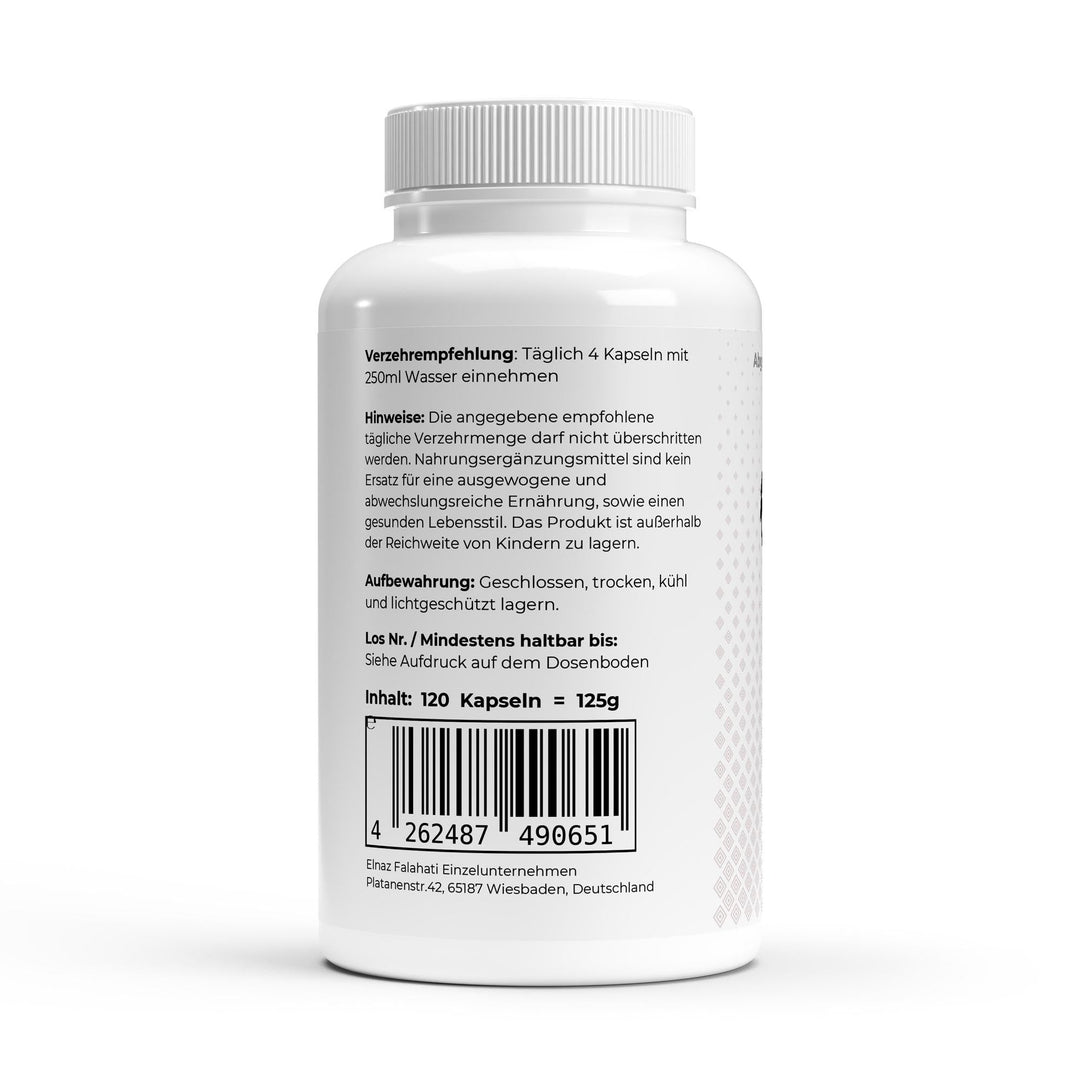 Natron Magensaftresistent - 120 Kapseln - MRM - BODY