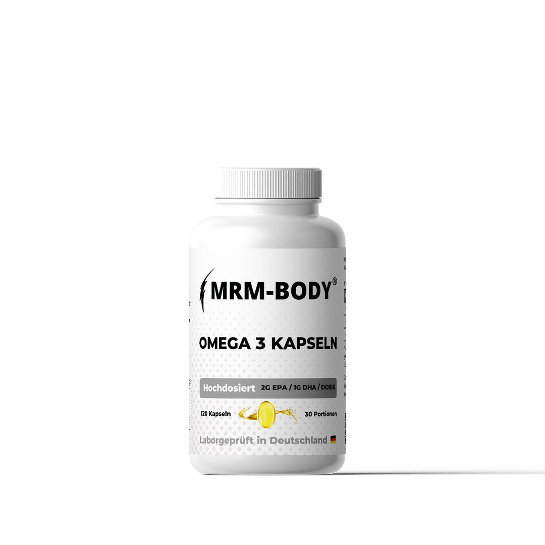 Omega 3 Kapseln - 120 Softgel Kapseln - MRM - BODY
