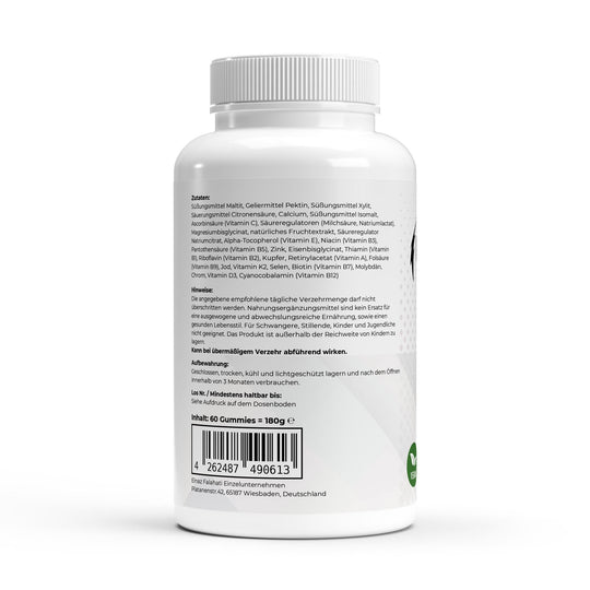 Premium Multivitamin + Mineral Gummies - 60 Stk. - MRM - BODY