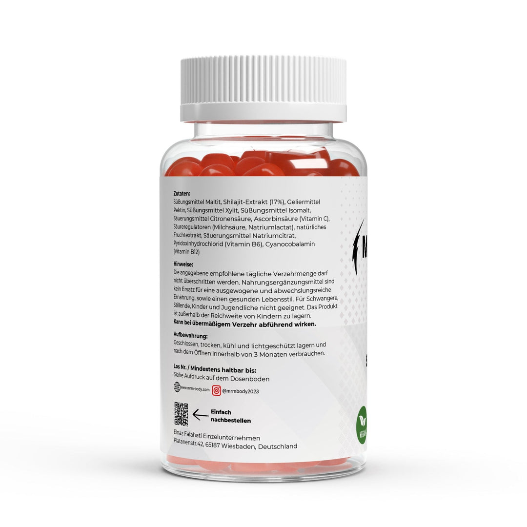 Premium Shilajit Gummies 1000 - MRM - BODY