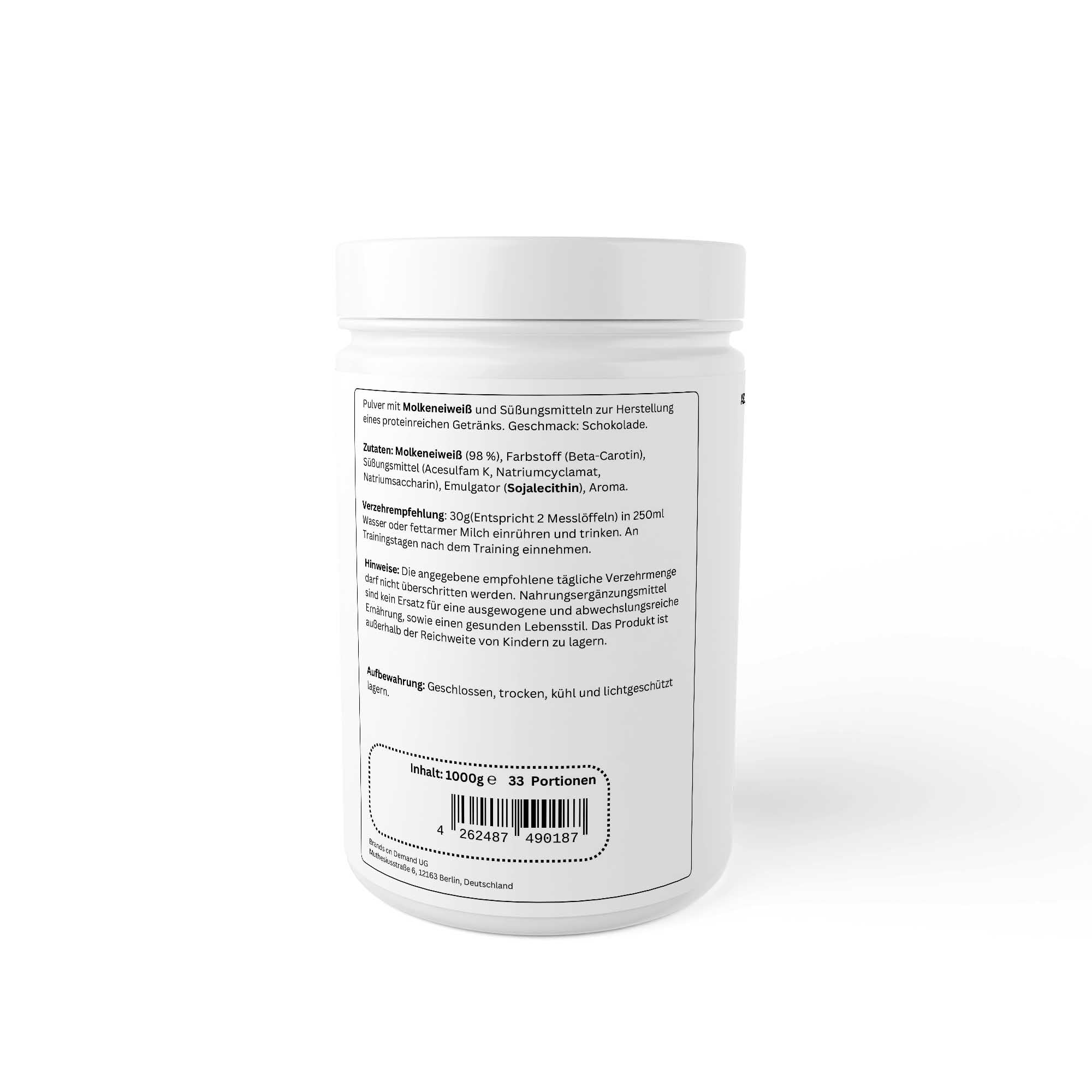 Premium Whey - Geschmack: Schokolade - MRM - BODY