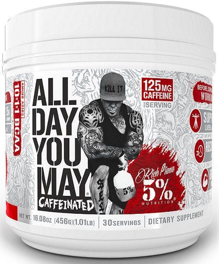 Rich Piana 5% Nutrition - Legendary Series - AllDayYouMay Caffeinated - MRM-BODY