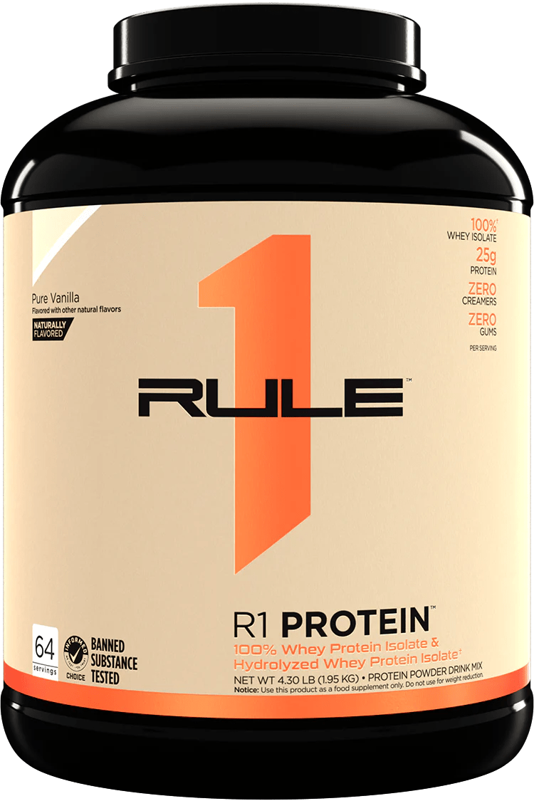 Rule1 R1 - Protein Naturally Flavored - ca. 1950 g ( 60 - 64 Portionen ) - MRM - BODY