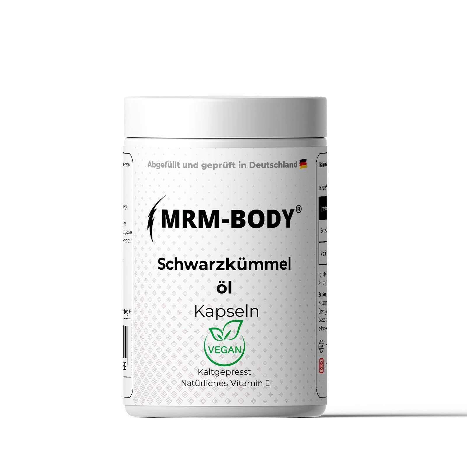 Schwarzkümmelöl - Kaltgepresst - 240 Kapseln - MRM - BODY