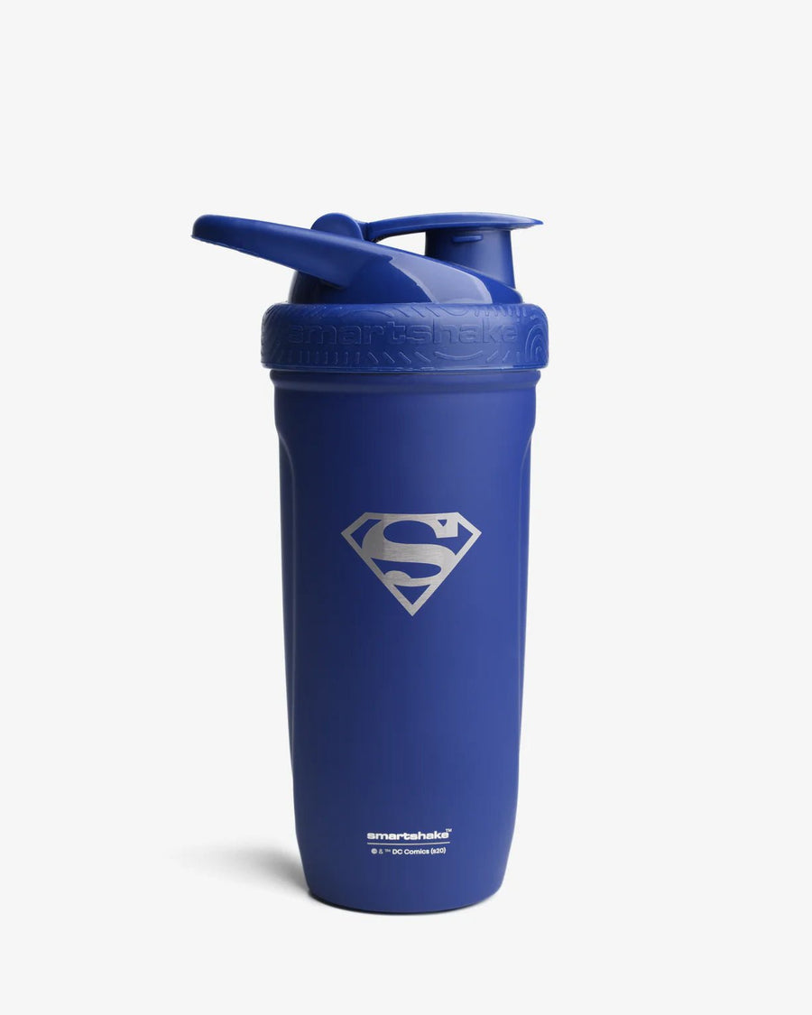 SmartShake - DC Stainless Steel Shaker 900 ml - Superman - MRM - BODY