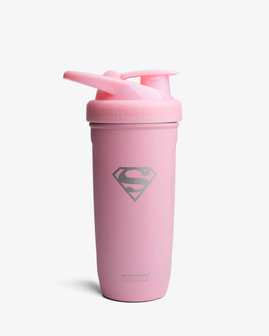 SmartShake - DC Stainless Steel Shaker 900 ml - Supergirl - MRM - BODY