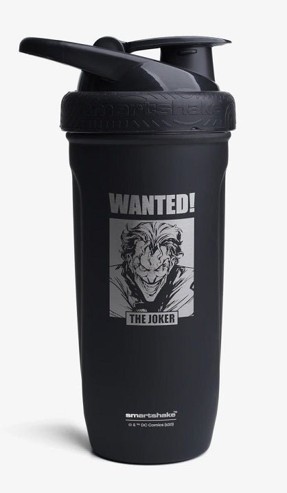 SmartShake - DC Stainless Steel Shaker 900 ml - The Joker Wanted - MRM - BODY