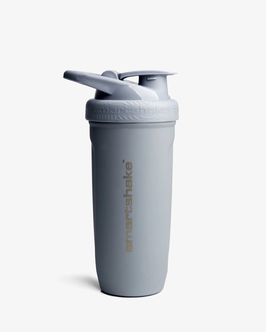 SmartShake - Reforce Stainless Steel Shaker 900 ml - Gray - MRM - BODY
