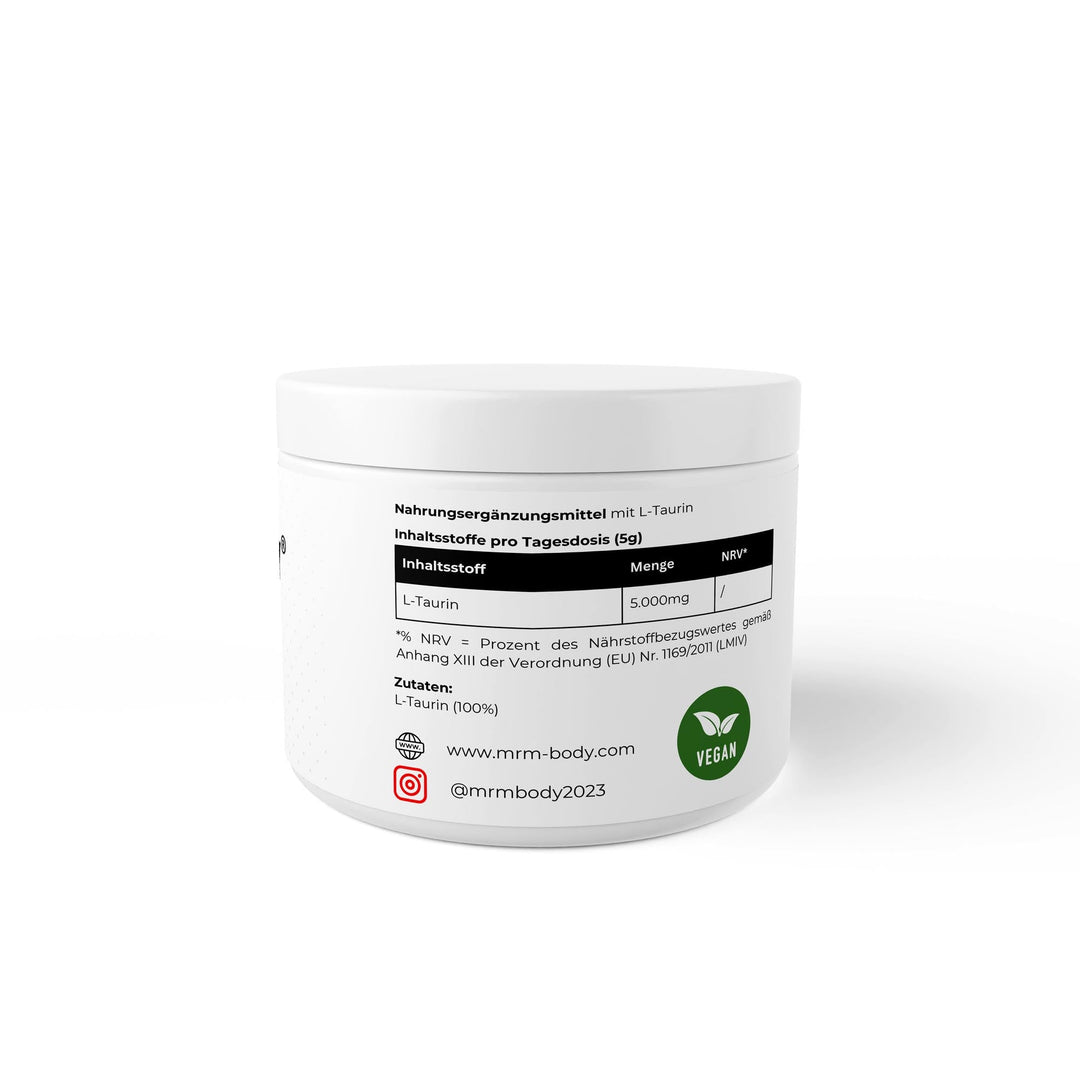 Taurin - 250g - MRM - BODY