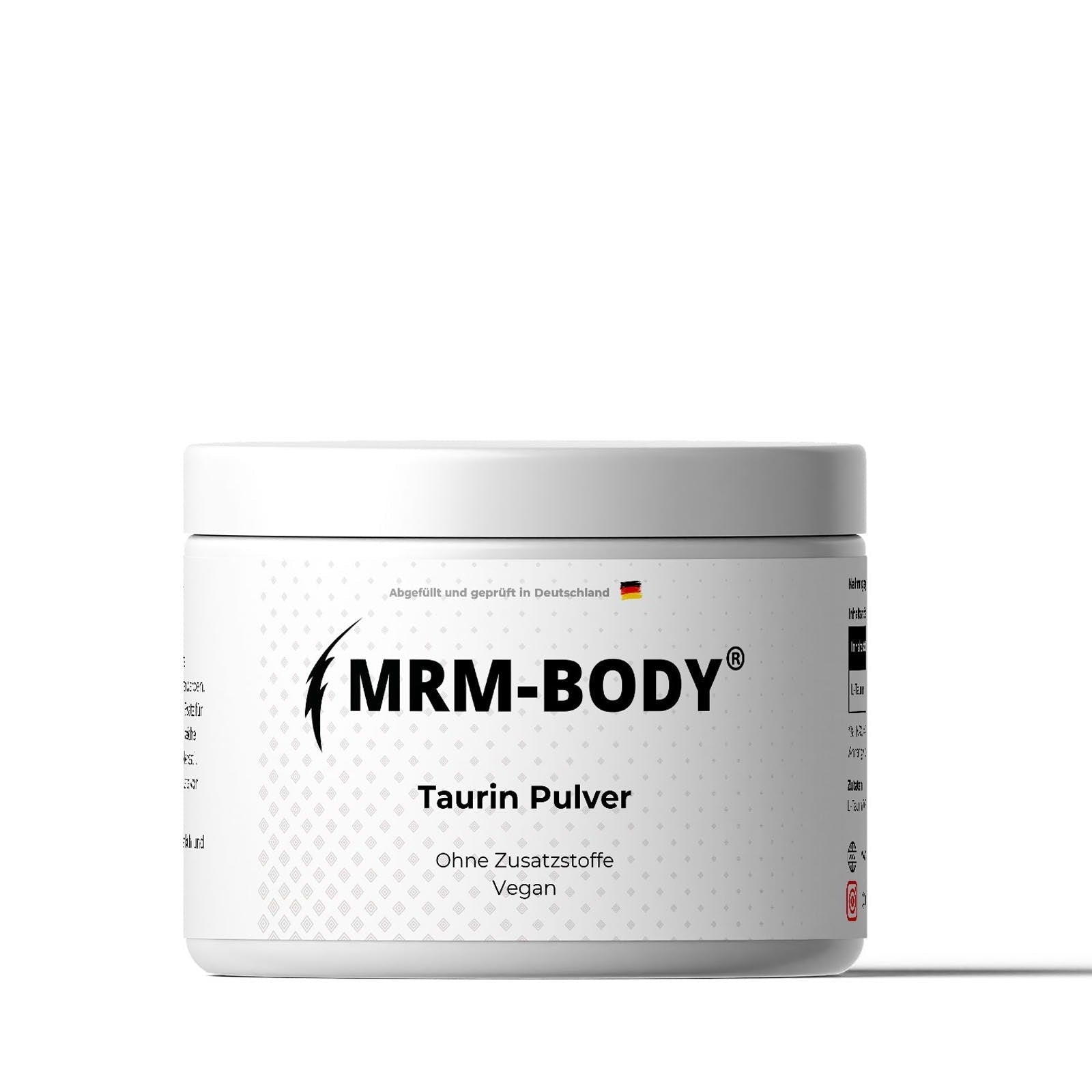 Taurin Pulver - 250g - MRM - BODY