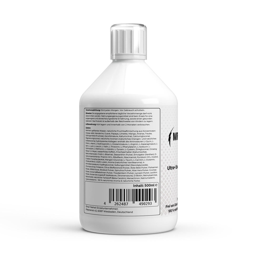 Ultra+ Essentials Multivitamin Liquid - 500ml - MRM - BODY
